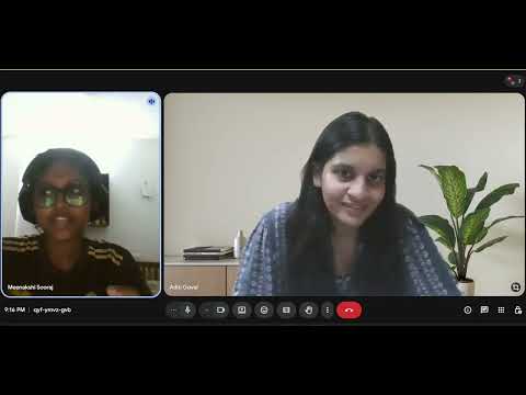 Testimonial video Meenakshi Sooraj