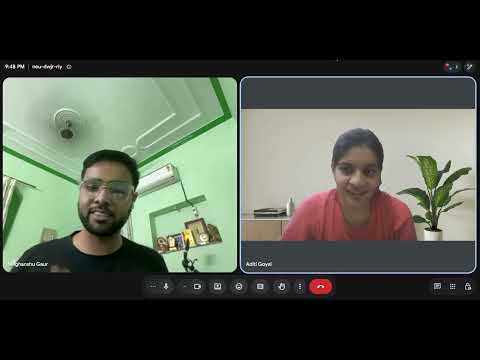 Testimonial video Meghanshu Gaur