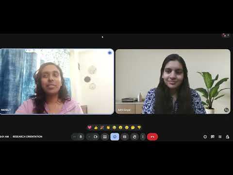 Testimonial video Research Grant Mentee